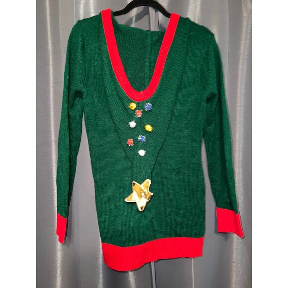 Ugly Christmas Sweater Xmas Size Large - Picture 3 of 3
